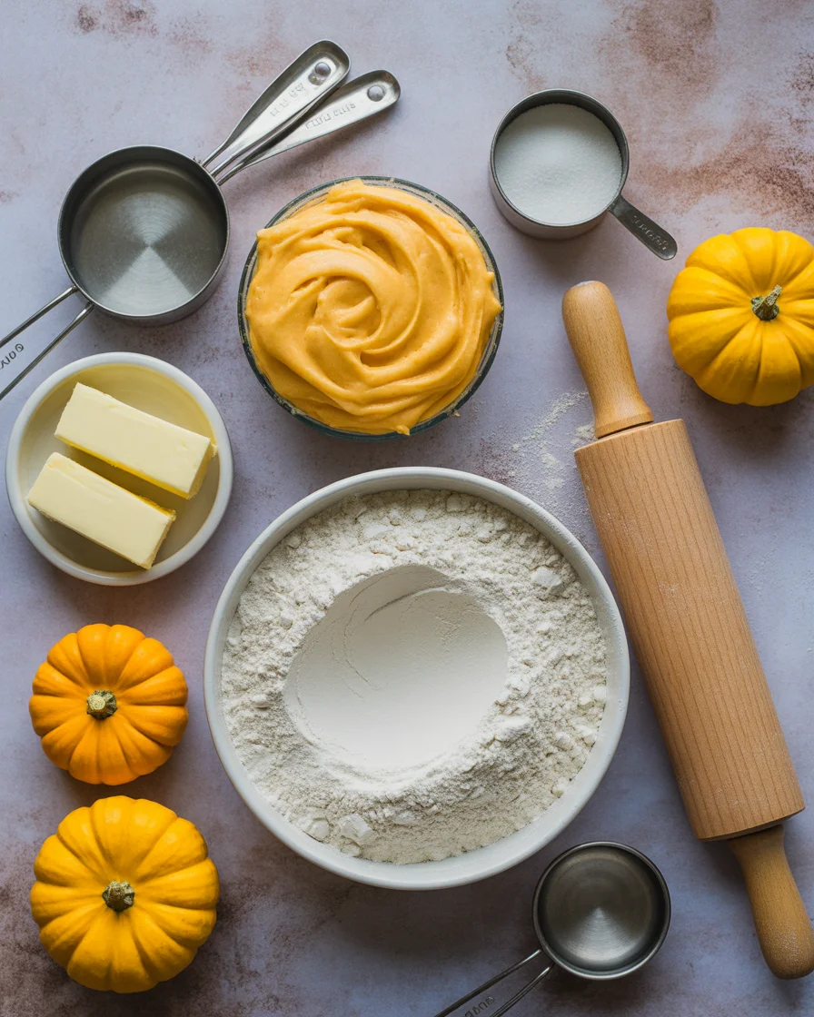 Sparkly Pumpkin Cookies
