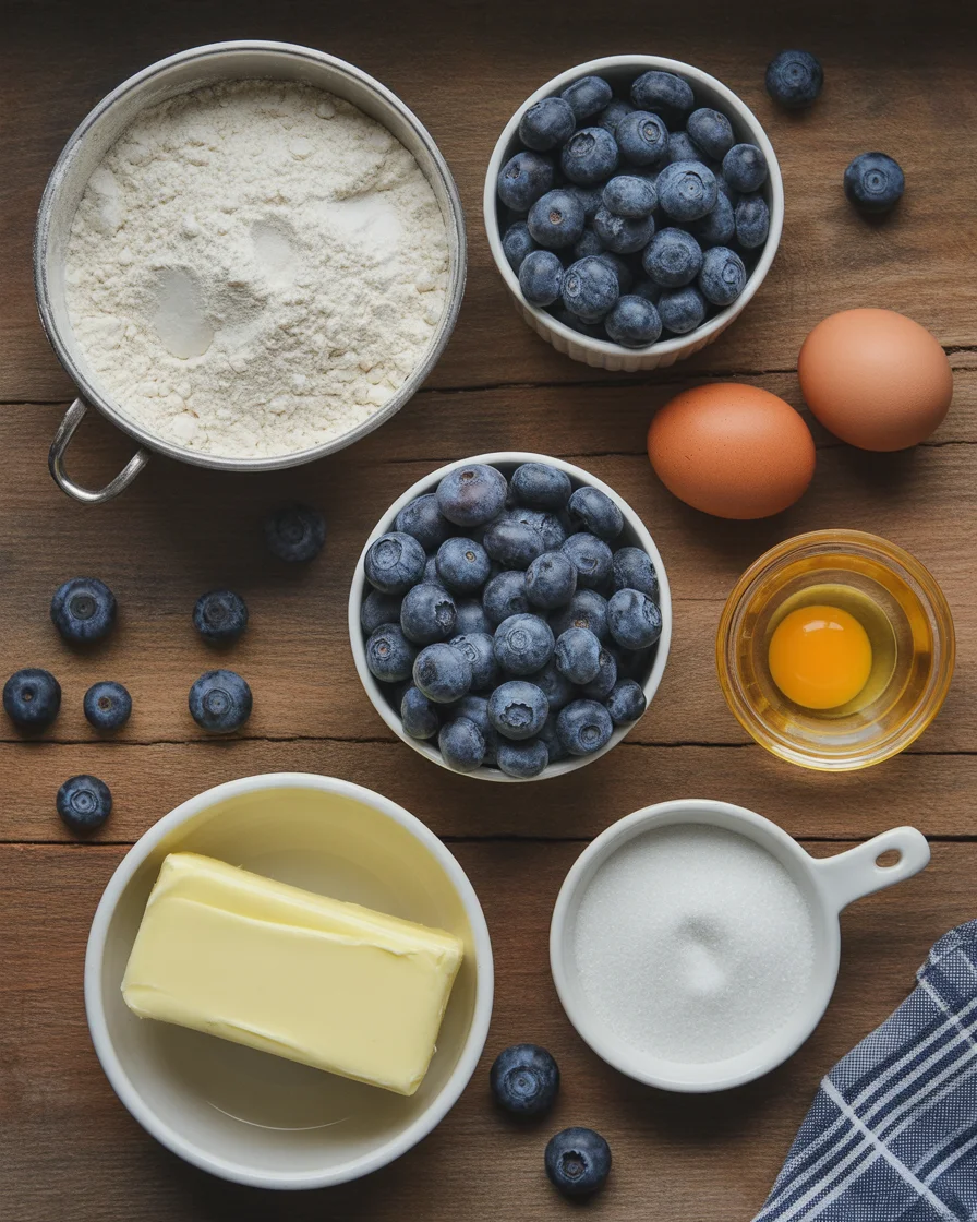 Starbucks Copycat Blueberry Muffins