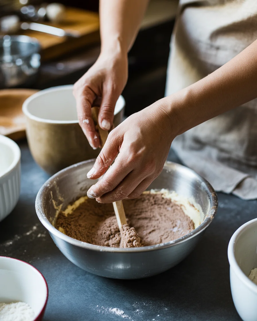 German Chocolate Coconut Pecan Roll Cake