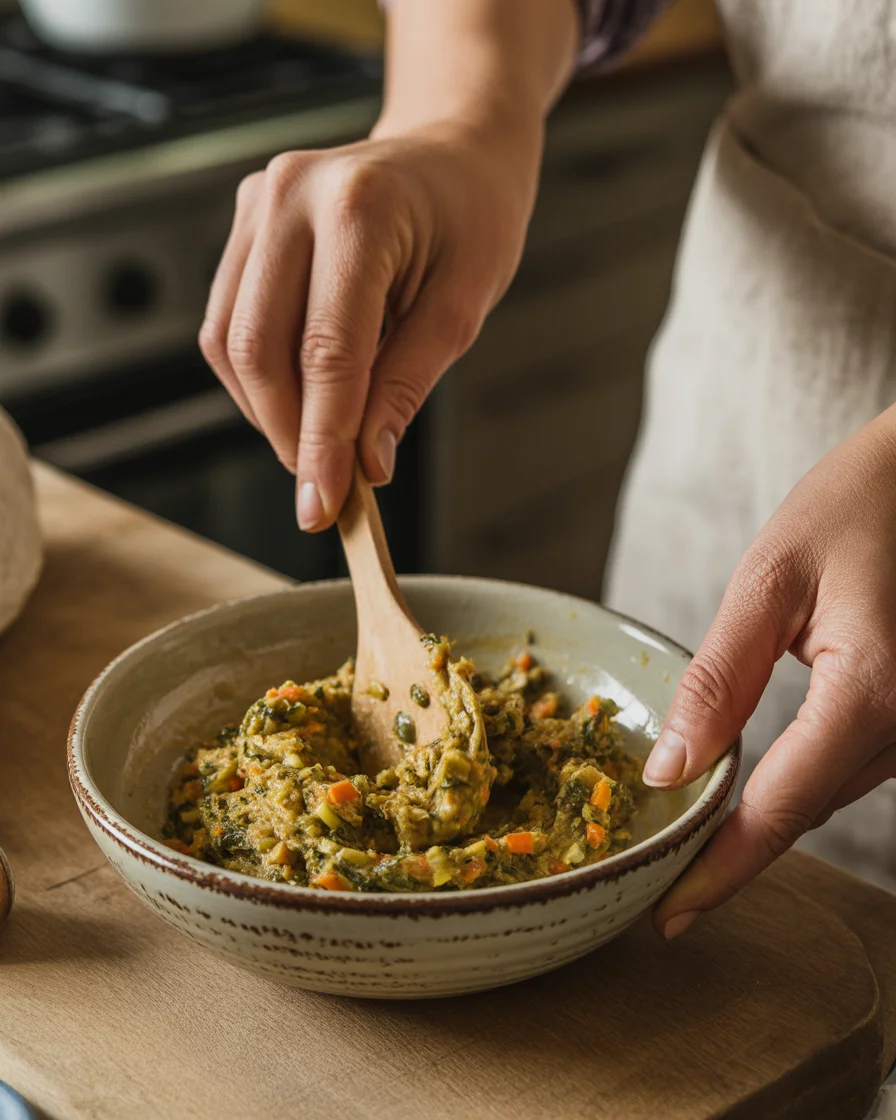 Deliciously Creamy Garden Vegetable Spread