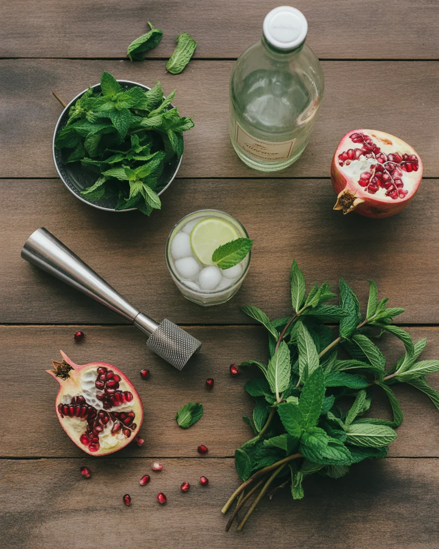 Deliciously Festive White Christmas Mojitos