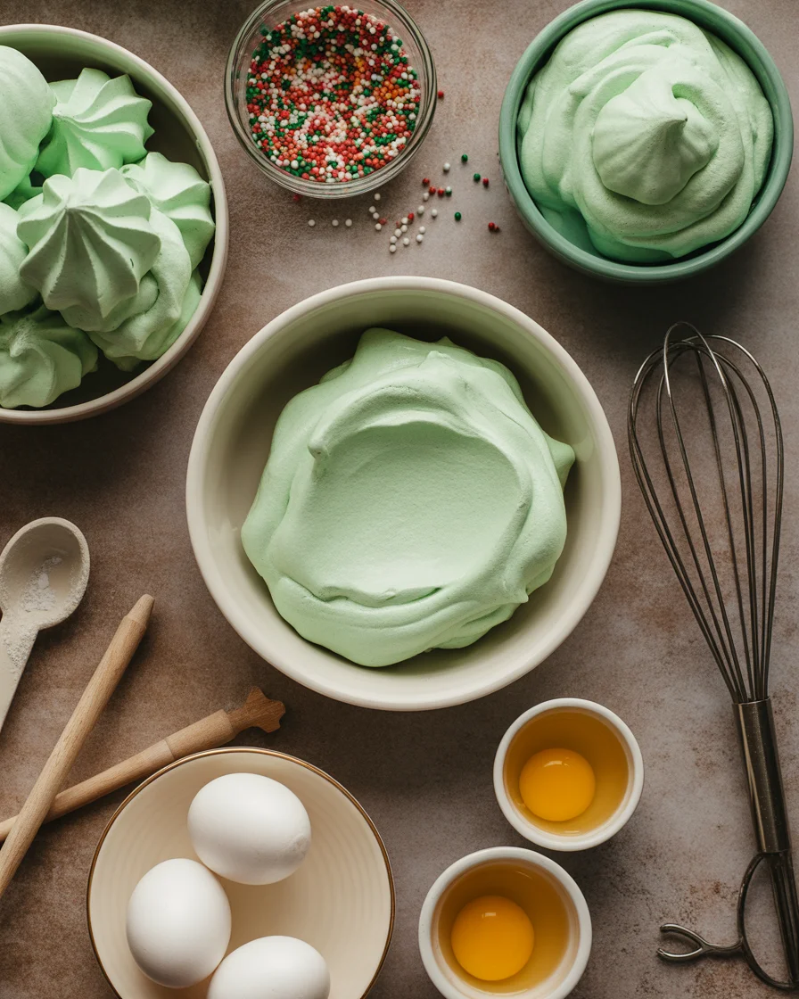 Sweet & Festive Christmas Tree Meringues Recipe to Delight!