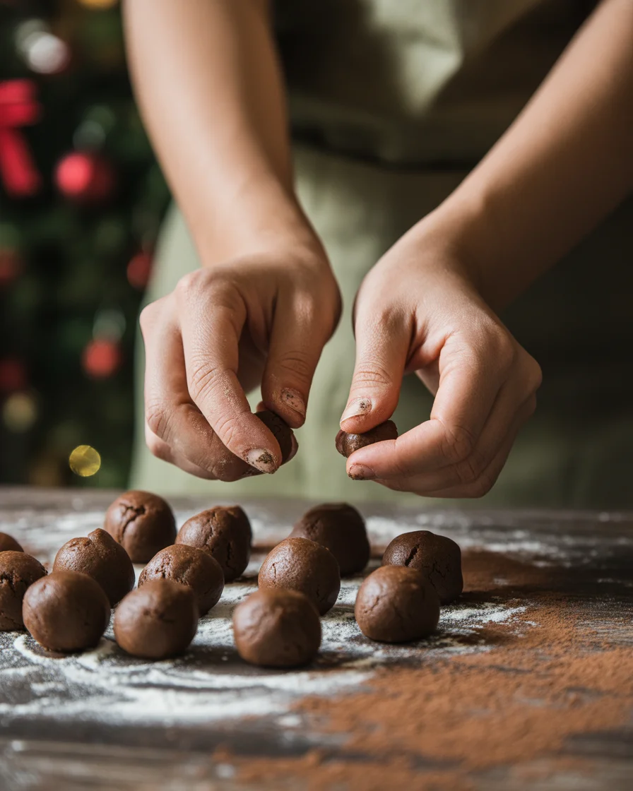 Deliciously Simple Chocolate Thumbprint Cookies