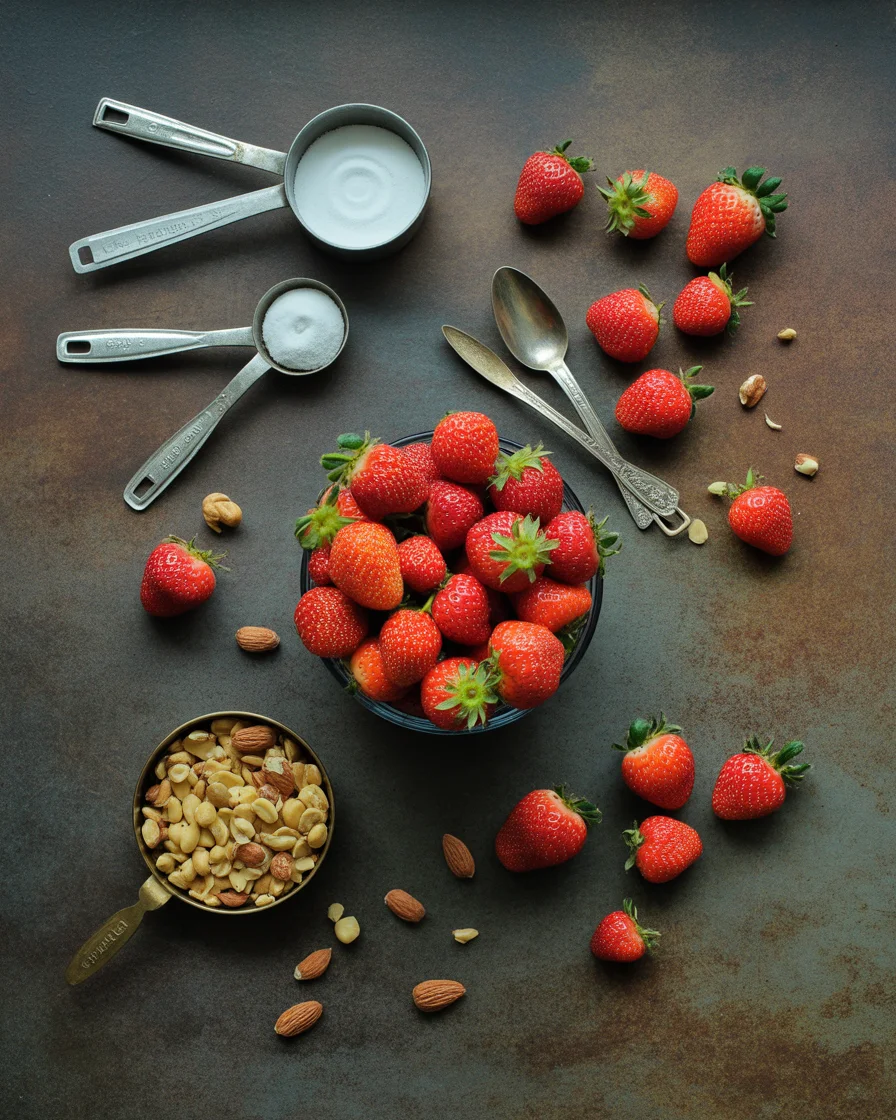 Sweet and Crunchy Strawberry Crackle Salad