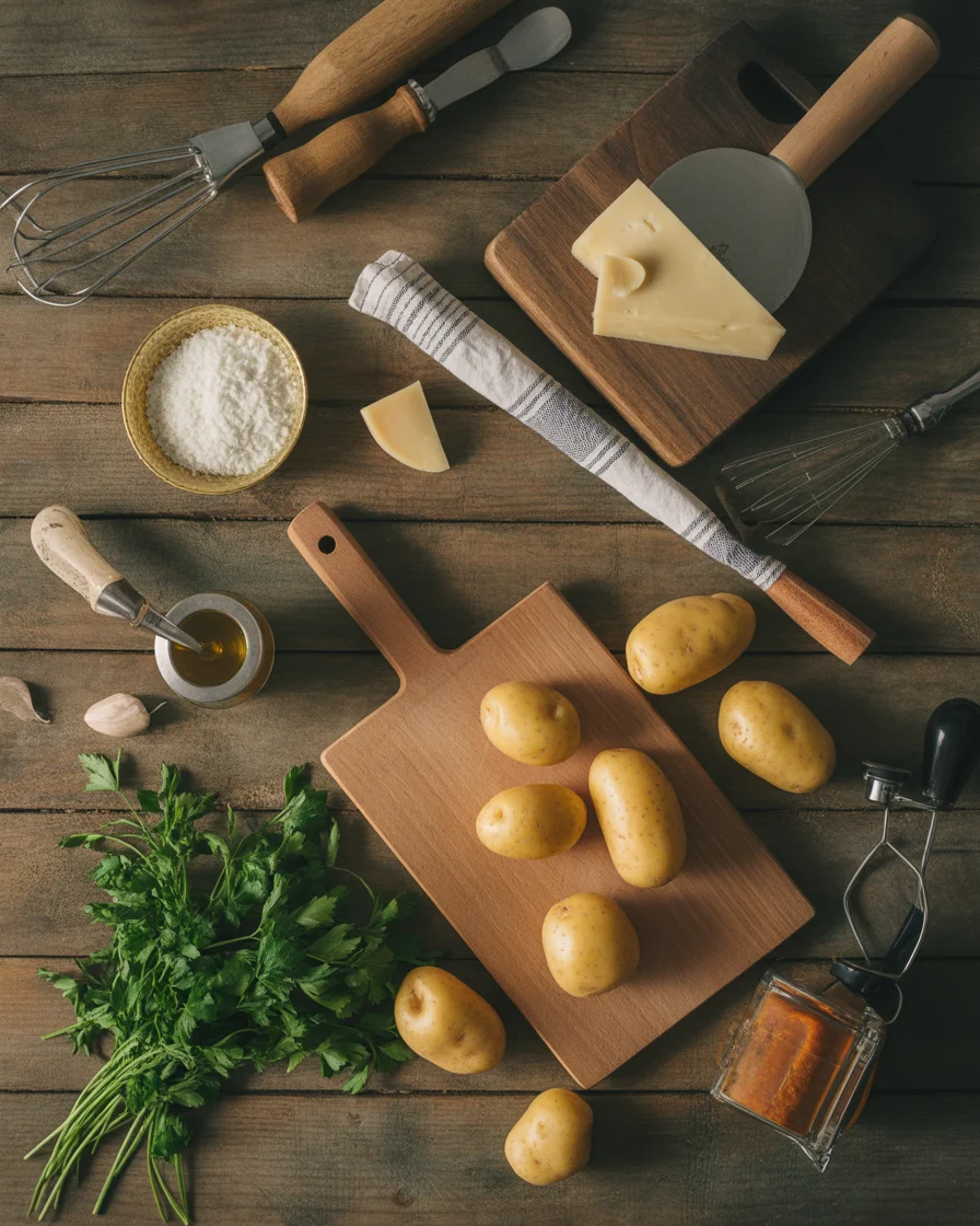 Parmesan Herb Crusted Roasted Potatoes