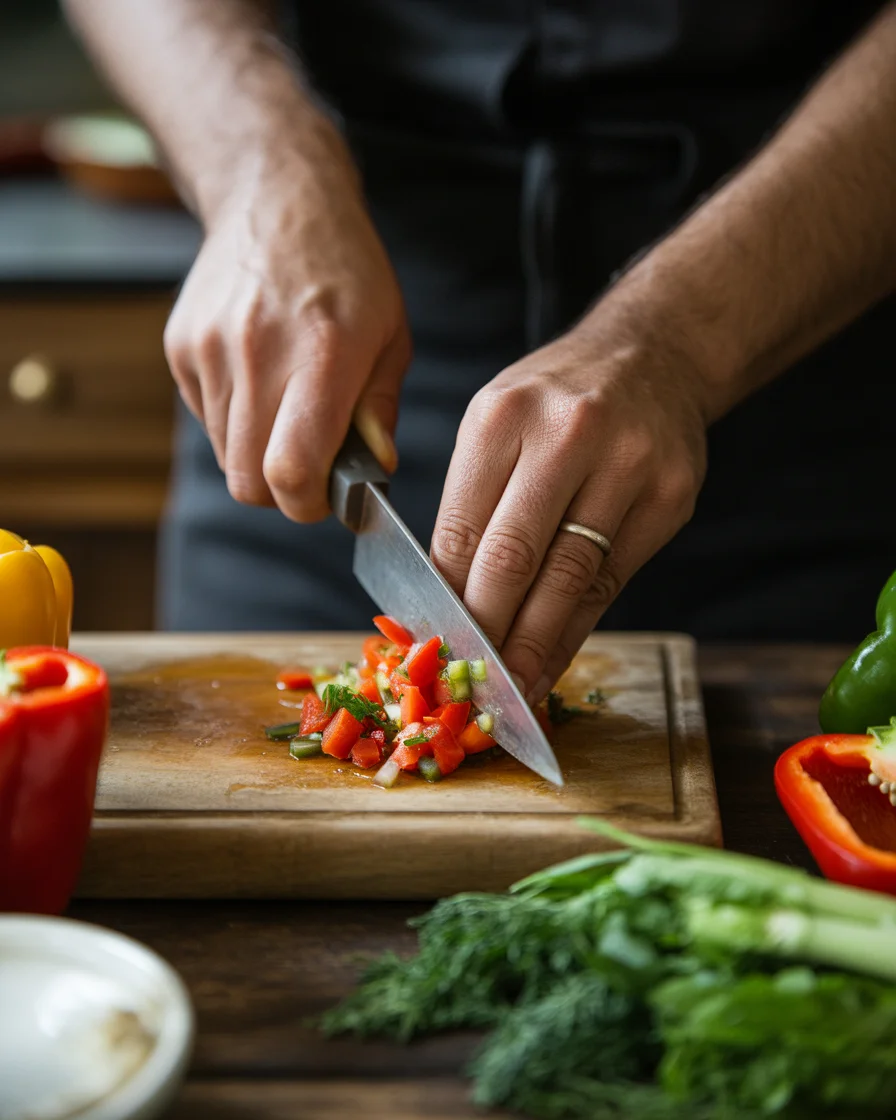 Cajun-Style Stuffed Bell Peppers