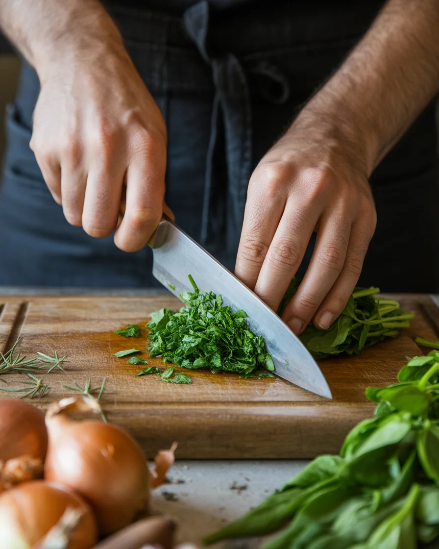 Creamy Spinach Stuffed Flank Steak Pinwheels