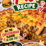 Bacon Cheeseburger Pie Recipe