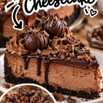 Chocolate Fudge Truffle Cheesecake
