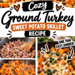 Cozy Ground Turkey Sweet Potato Skillet Recipe