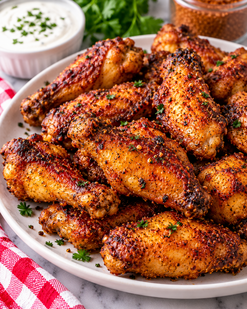 Dry Rub Chicken Wings