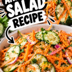 Cucumber and Carrot Salad Recipe