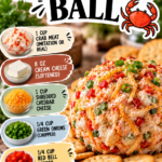 Devil Crab Cream Cheese Ball