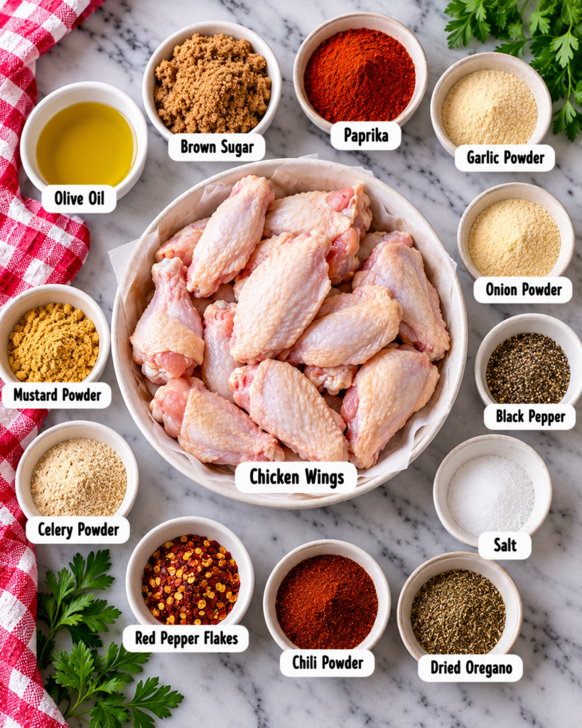 Dry Rub Chicken Wings
