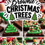 Brownie Christmas Trees