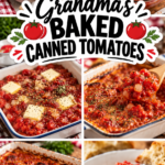 Grandma's Baked Canned Tomatoes
