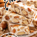 Homemade Almond Nougat