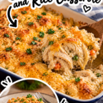 Lazy Day Creamy Chicken and Rice Casserole