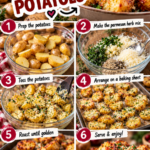 Parmesan Herb Crusted Roasted Potatoes
