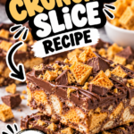 Quick No-Bake Crunchie Slice Recipe