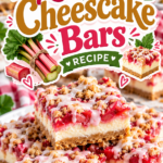 Rhubarb Cheesecake Bars