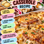 Smothered Pork Chop Scalloped Potato Casserole