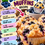 Starbucks Copycat Blueberry Muffins