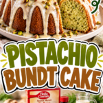Tropical Pistachio Bliss Bundt Cake Recipe