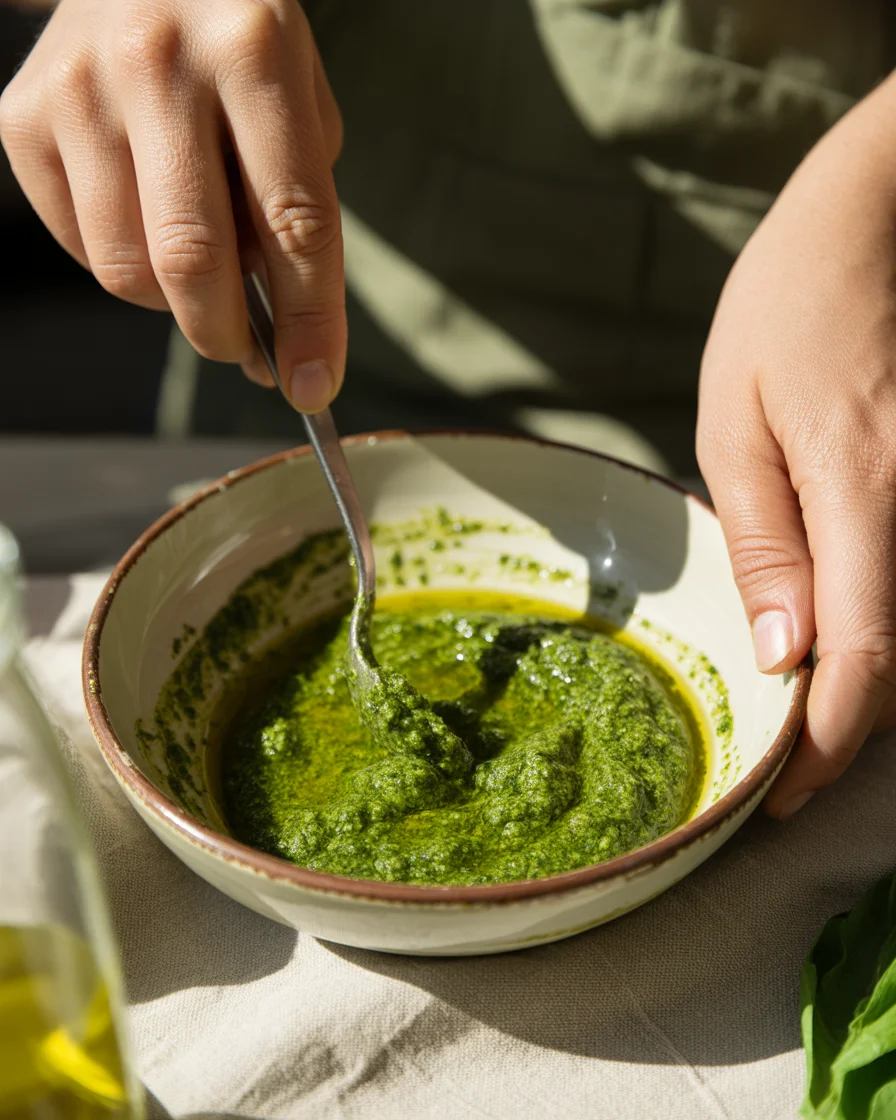 Green Ginger Rice Noodles