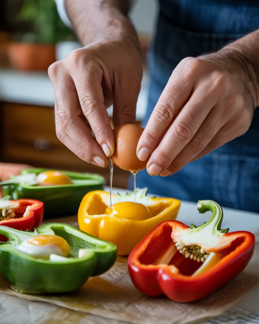 Breakfast Stuffed Peppers