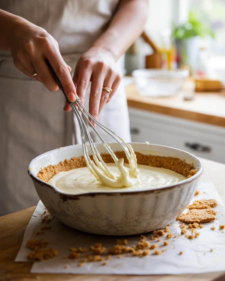 No bake blueberry cheesecake