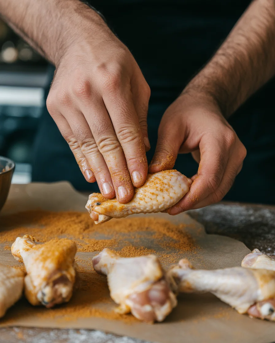 Dry Rub Chicken Wings Recipe