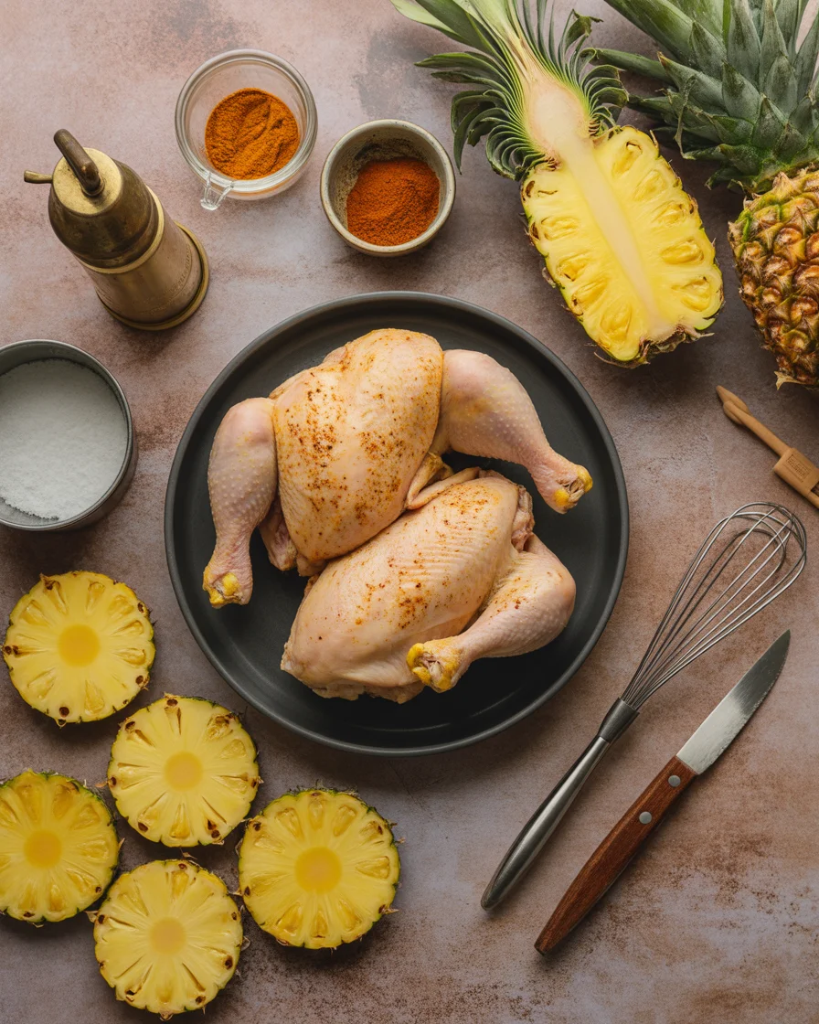 Hawaiian Baked Huli Huli Chicken