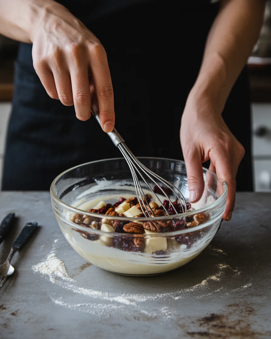 White Chocolate Cranberry Fudge