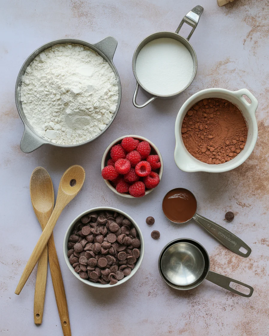 Raspberry Chocolate Brownies