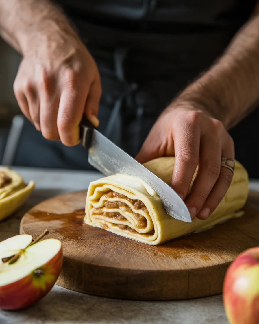 apple cinnamon roll lasagna