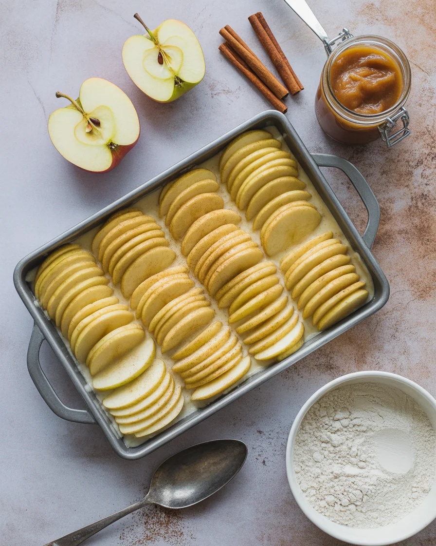 apple cinnamon roll lasagna