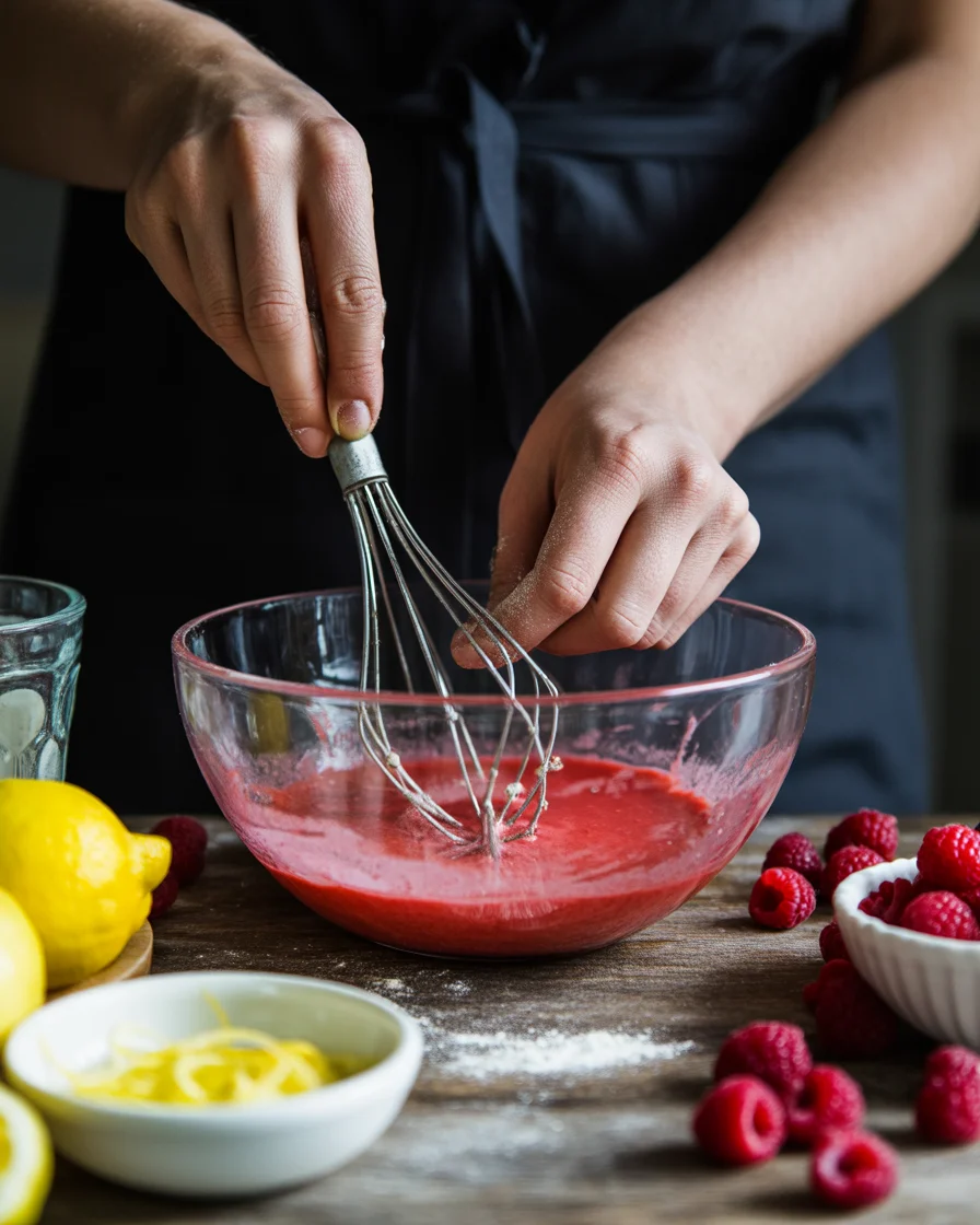 Lemon Raspberry Cake