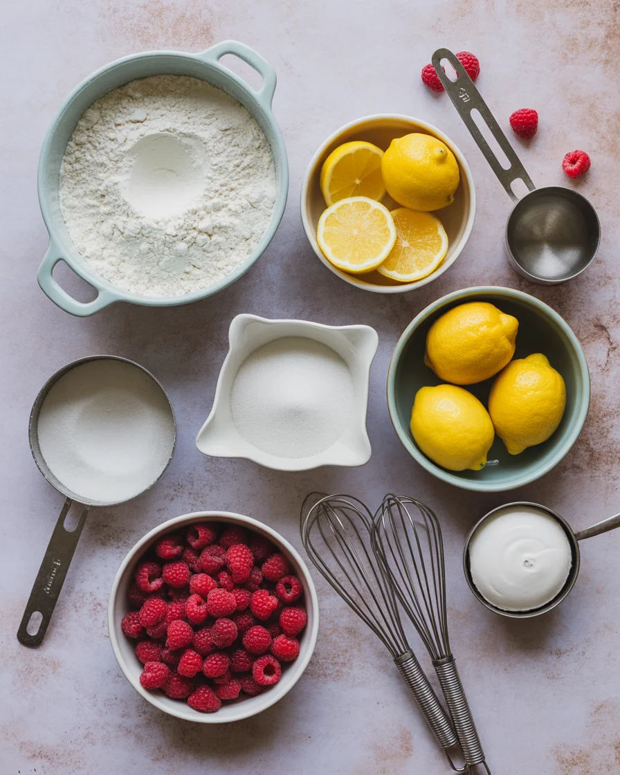 Lemon Raspberry Cake