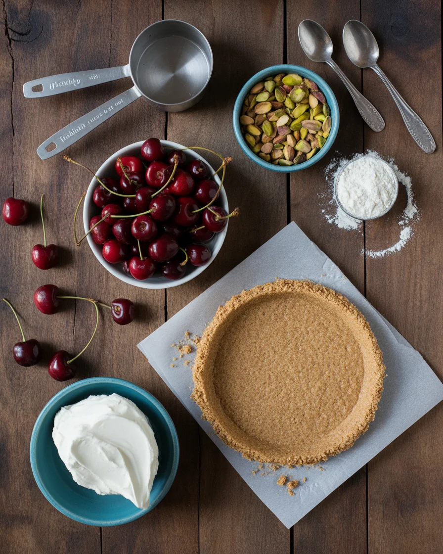 Heavenly Cherry Pistachio Cheesecake Bars