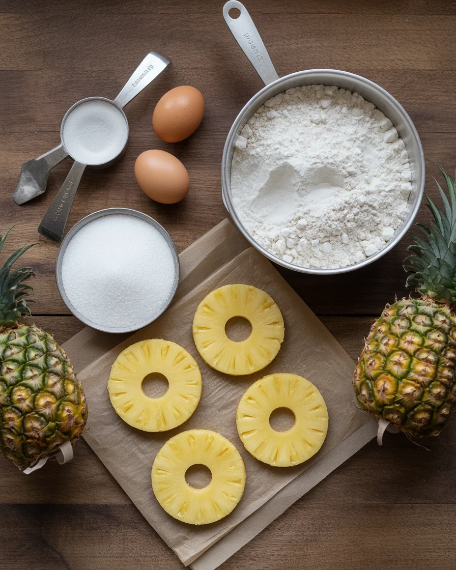 Pineapple Upside Sugar Cookies