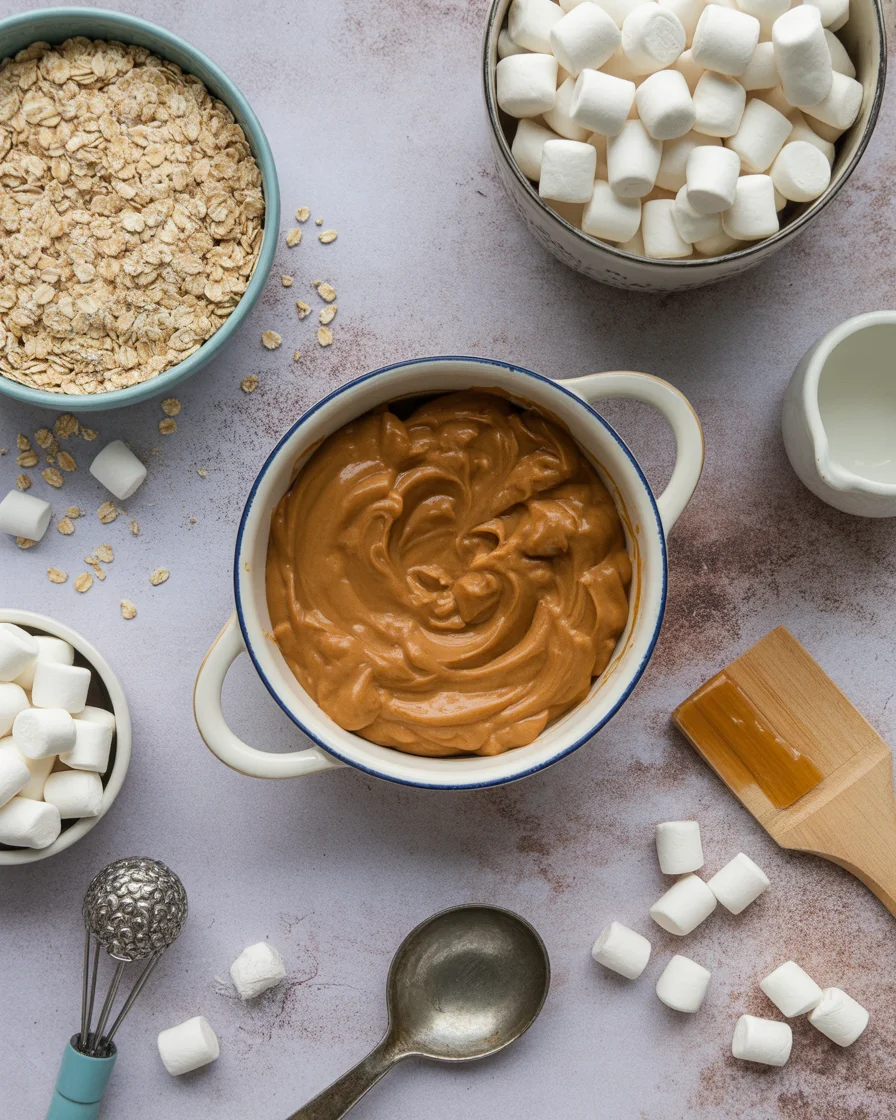 Marshmallow Caramel Crunch Balls