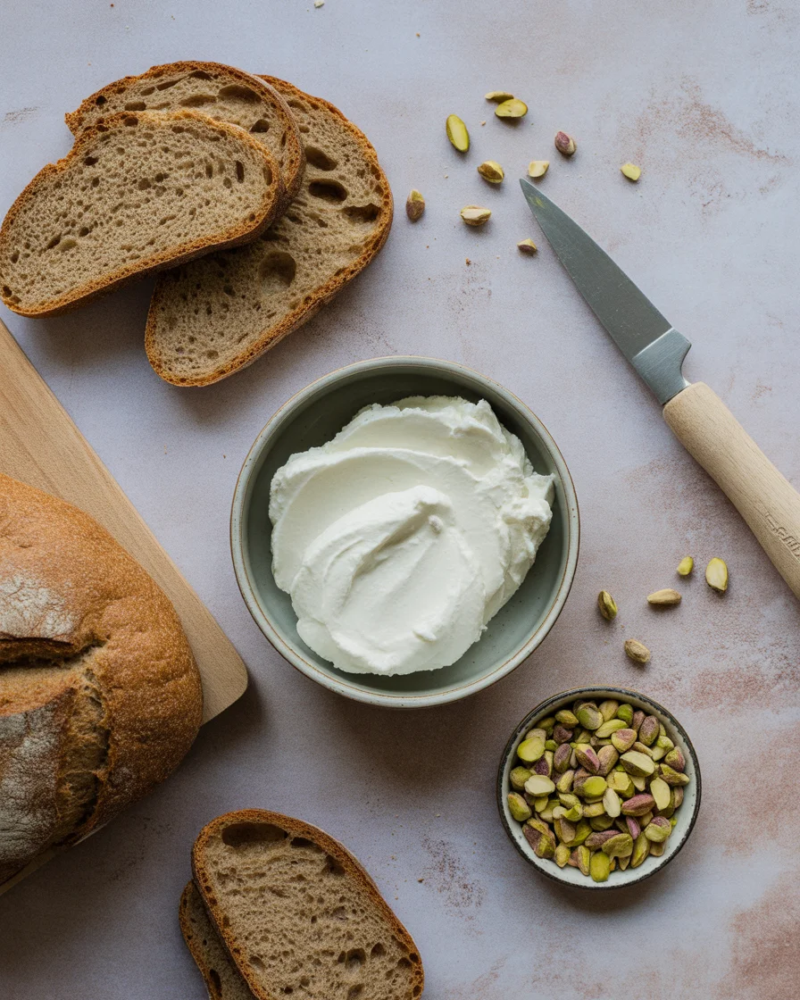 Ricotta and Honey Toast