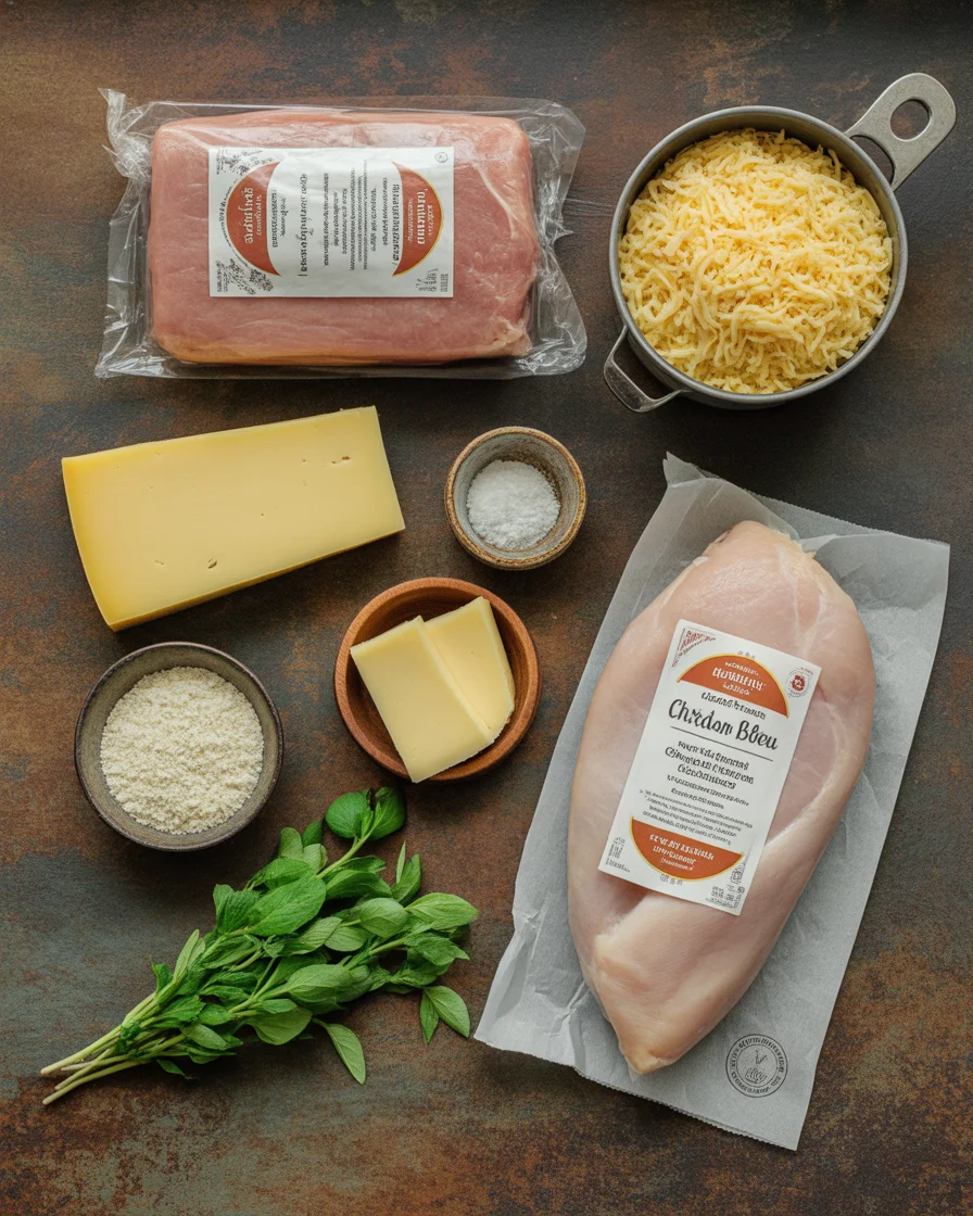 Chicken Cordon Bleu Meatloaf Extravaganza