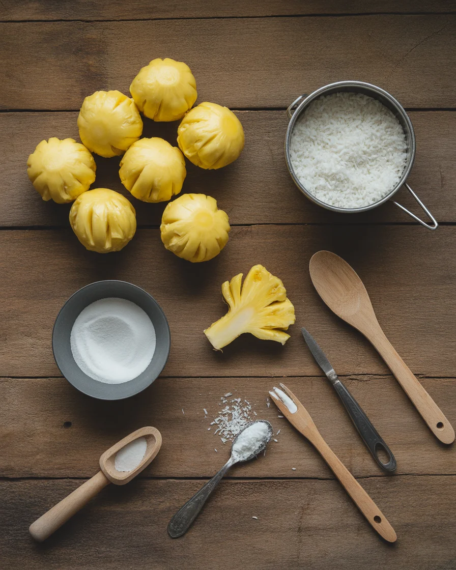 pineapple christmas balls