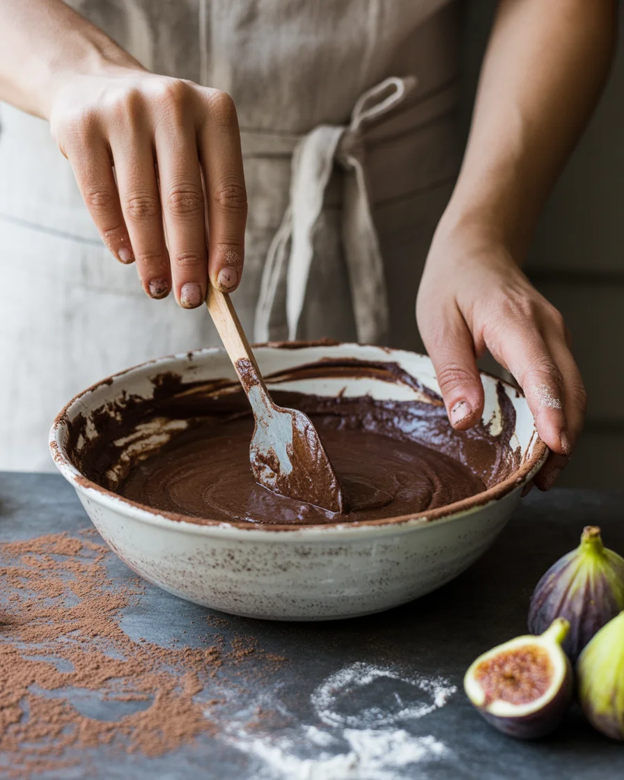Decadent Chocolate Fig Cake