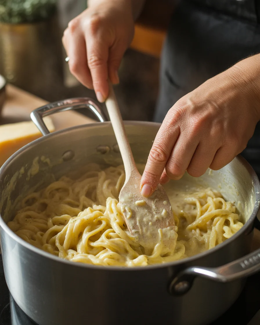 Creamy Garlic Parmesan Chicken Pasta