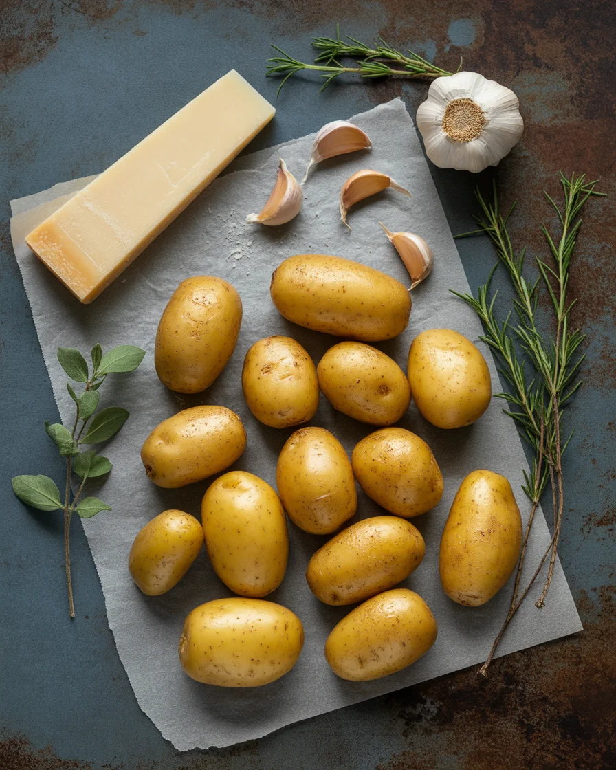 Parmesan Garlic Roasted Potatoes