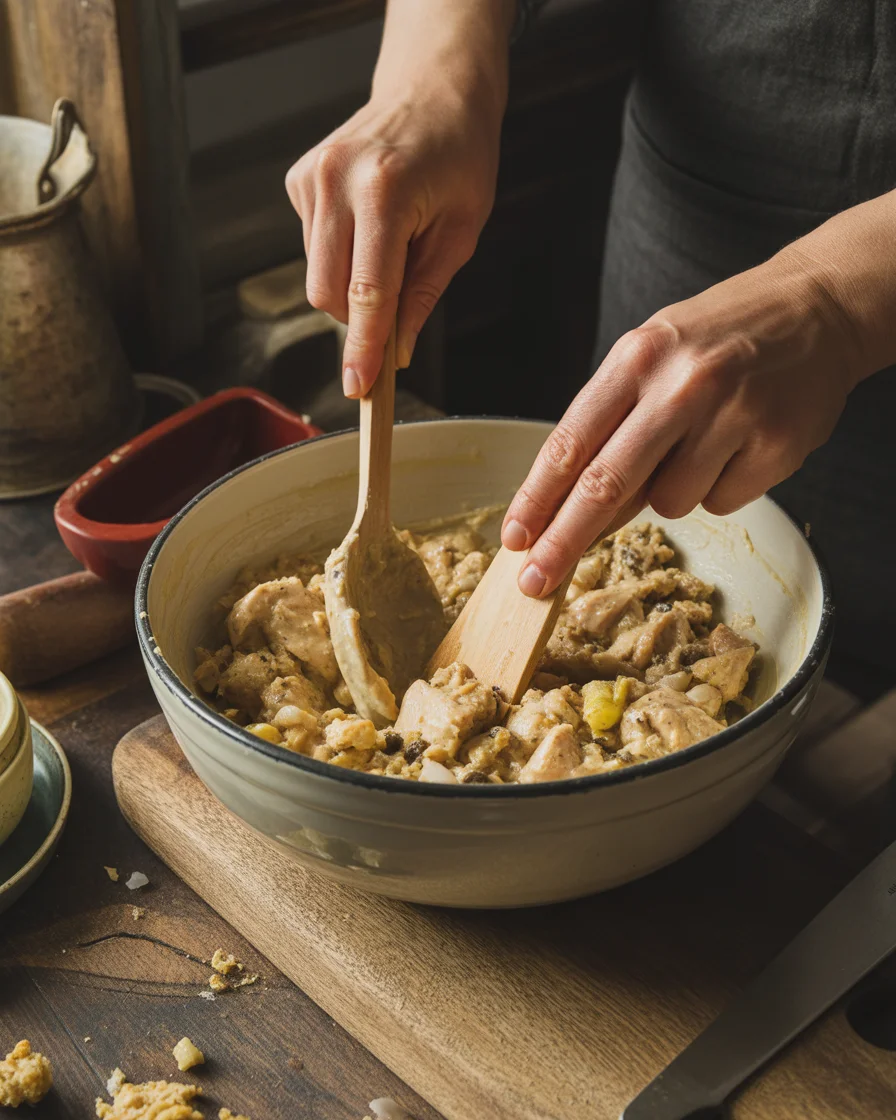 Dolly’s Chicken and Stuffing Casserole