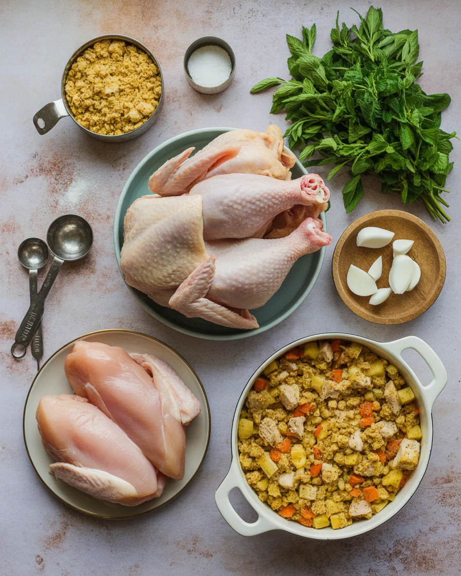 Dolly’s Chicken and Stuffing Casserole